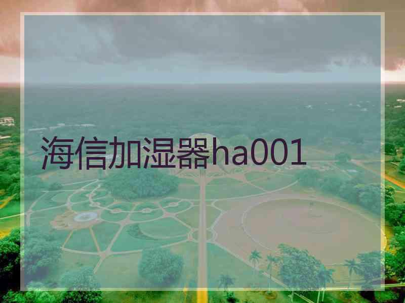 海信加湿器ha001