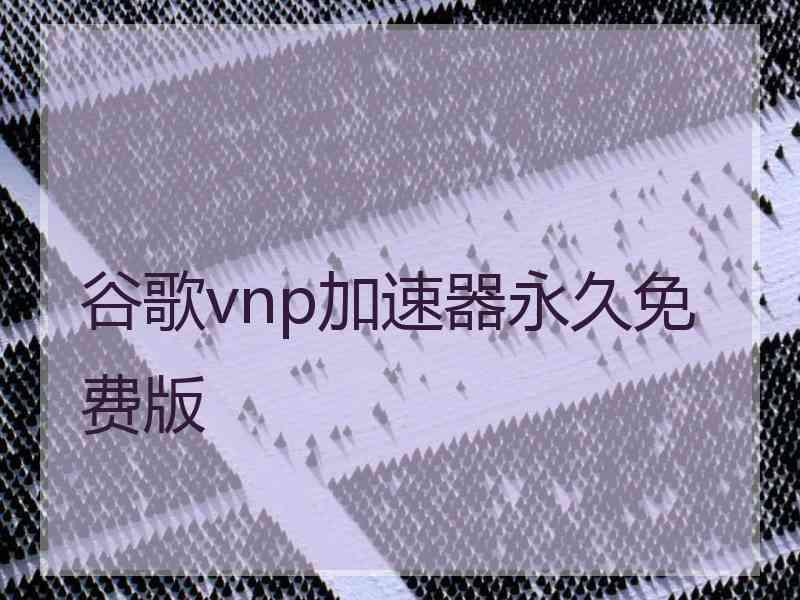 谷歌vnp加速器永久免费版
