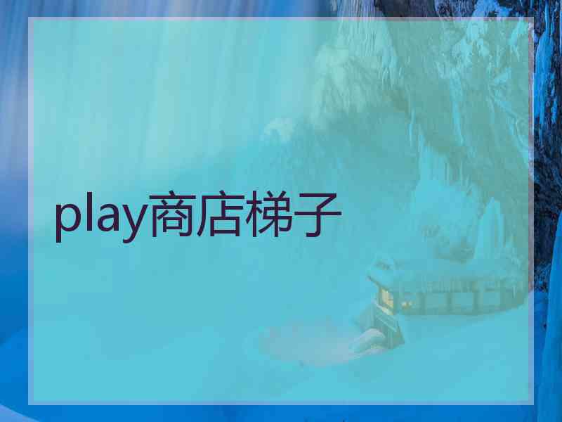 play商店梯子