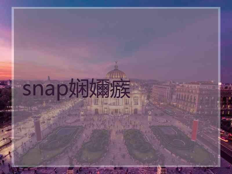 snap娴嬭瘯