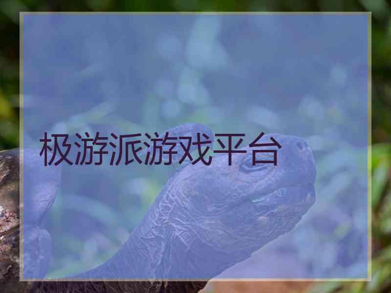 极游派游戏平台