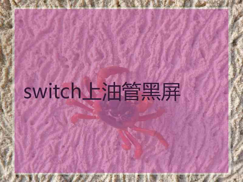switch上油管黑屏