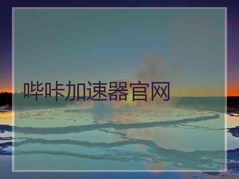 哔咔加速器官网