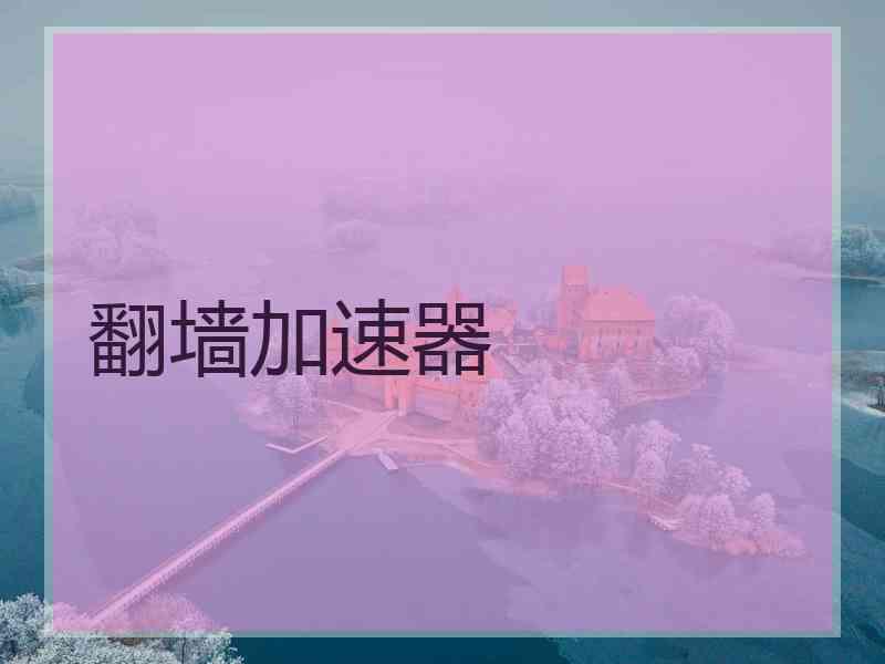 翻墙加速器
