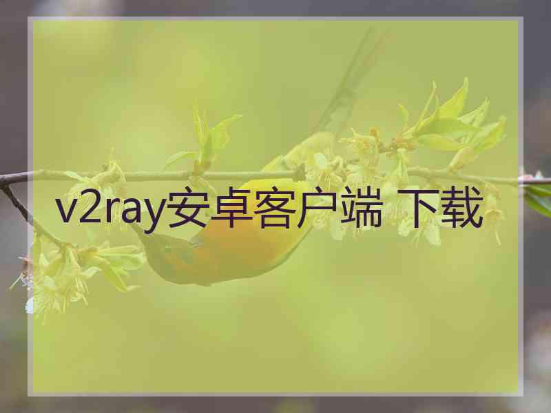 v2ray安卓客户端 下载