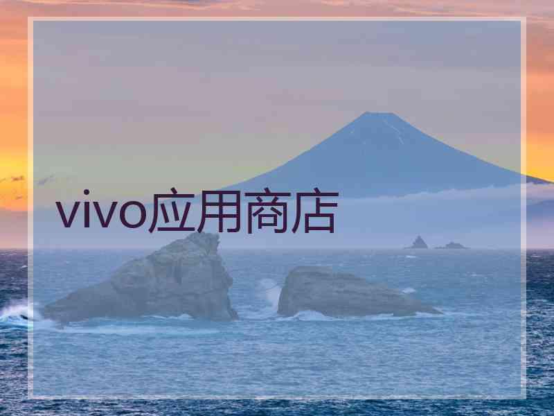 vivo应用商店