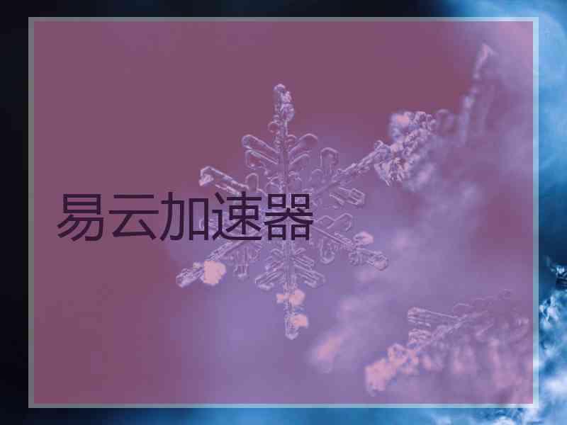 易云加速器
