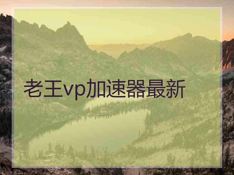 老王vp加速器最新